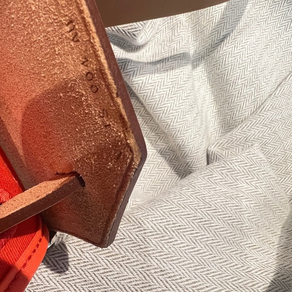 Hermes  Vache Hunter Toile Herbag Zip 31 PM Orange - Picture 10 of 13